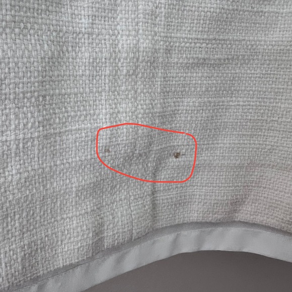 Escada White Linen Blend Sleeveless Sheath Dress Career Party‎ Size 40 - Picture 6 of 9